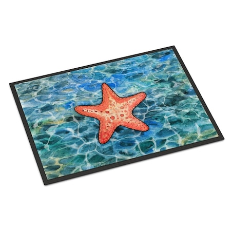 Carolines Treasures 18 x 27 in. Starfish Indoor or Outdoor Mat BB5341MAT